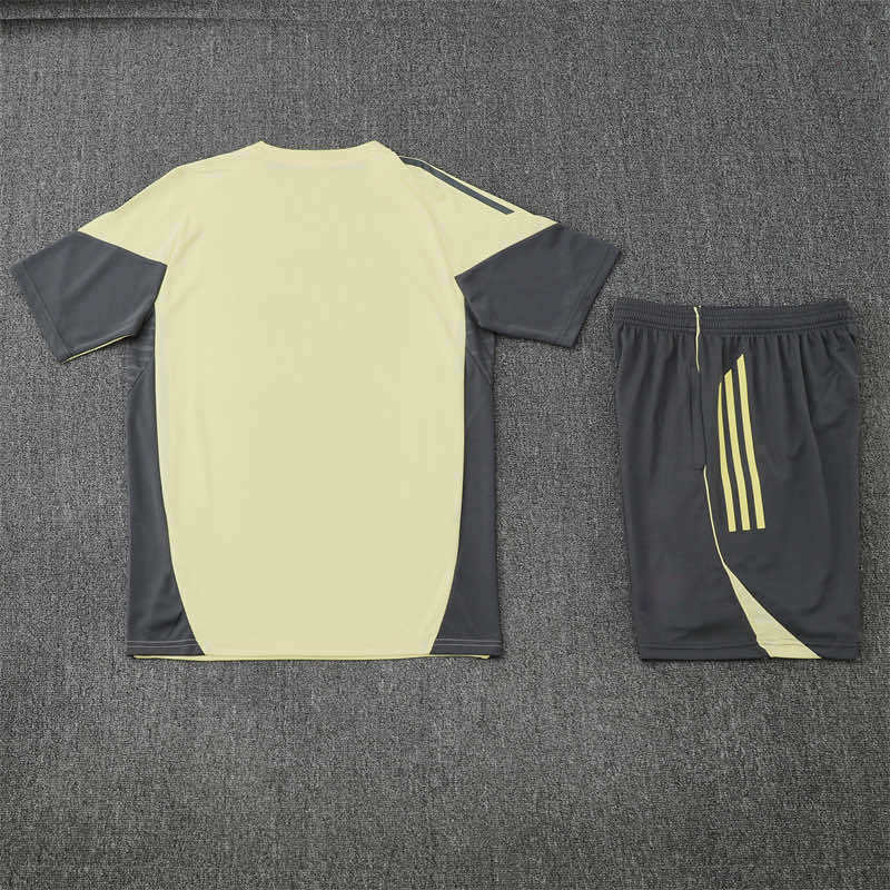 2526 season Real Madrid CF Training clothes suit Short sleeve Fan version