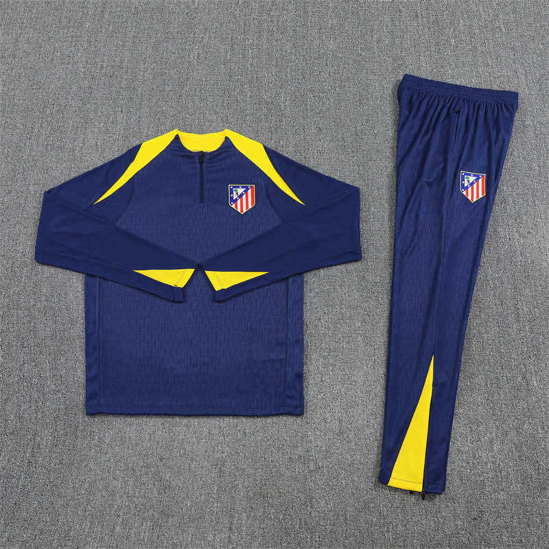 2526 season Club Atlético de Madrid Half zip training suit set