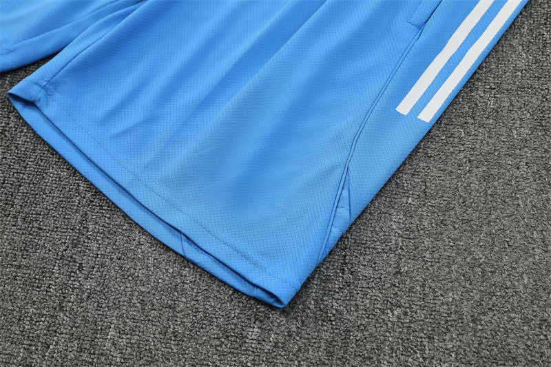2526 season Real Madrid CF Training clothes suit Short sleeve Fan version