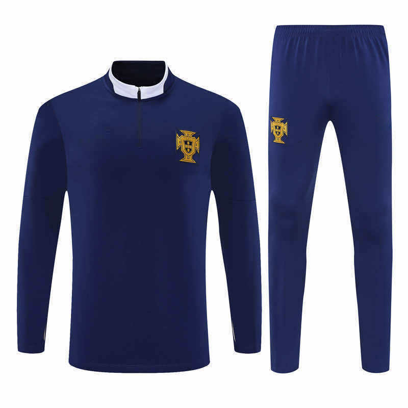 2526 season Portugal Half zip training suit set