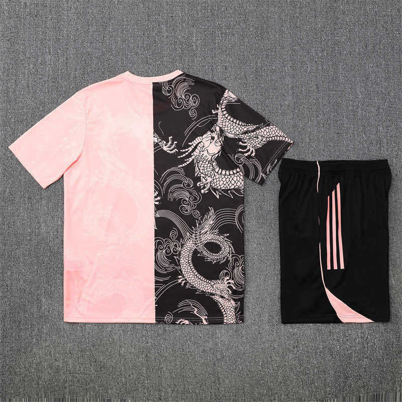 2526 season Real Madrid CF Training clothes suit Short sleeve Fan version