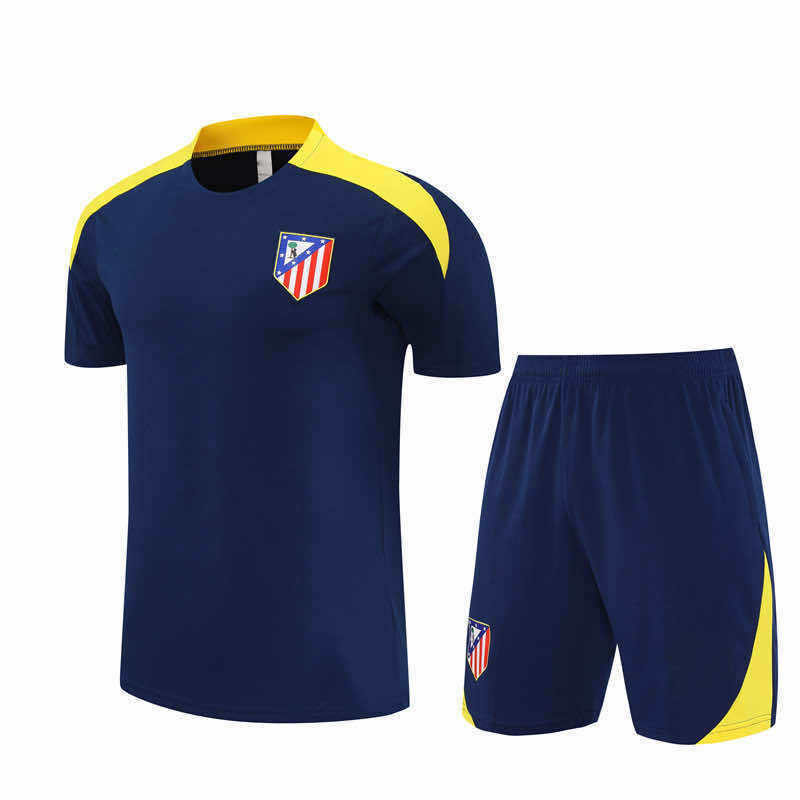 2526 season Club Atlético de Madrid Training clothes suit Short sleeve Fan version