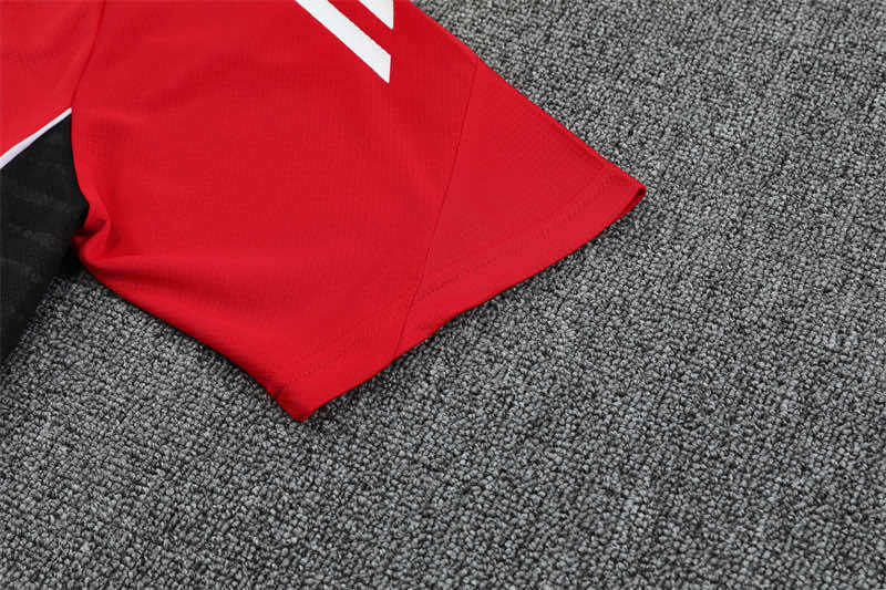 2526 season Manchester United F.C. Training clothes suit Short sleeve Fan version