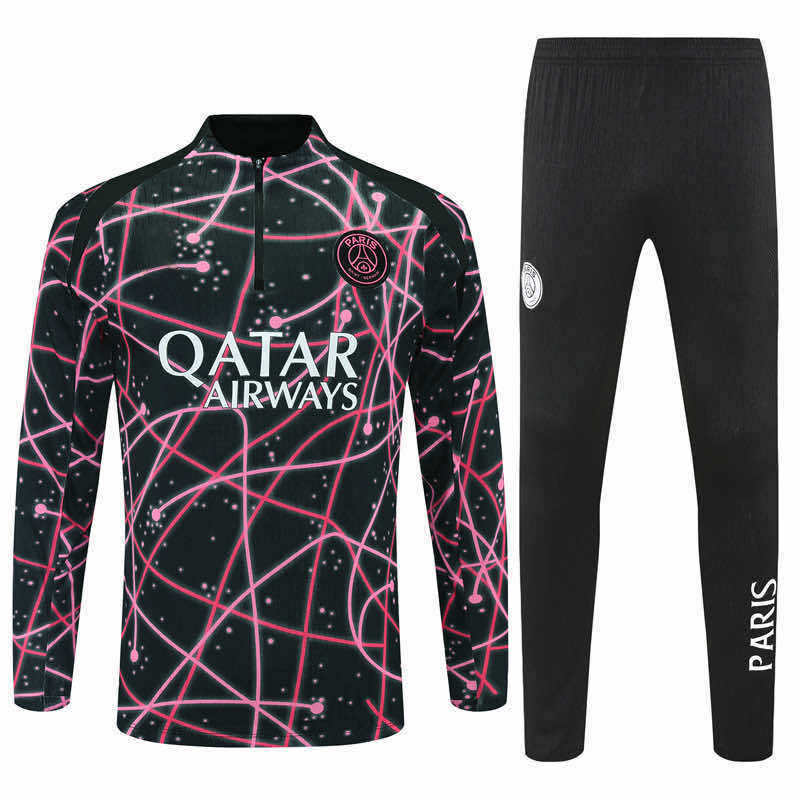 2526 season Paris Saint-Germain F.C. Half zip training suit set