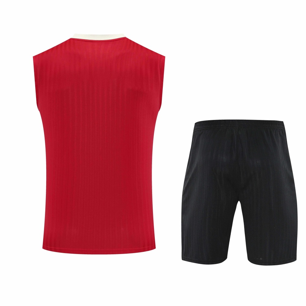 2526 season Manchester United F.C. Training clothes suit vest Fan version