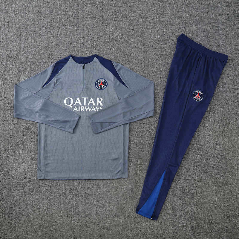 2526 season Paris Saint-Germain F.C. Half zip training suit set