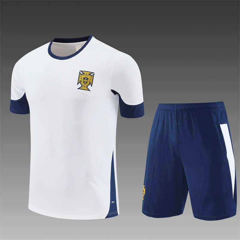2526 season Portugal Training clothes suit Short sleeve Fan version