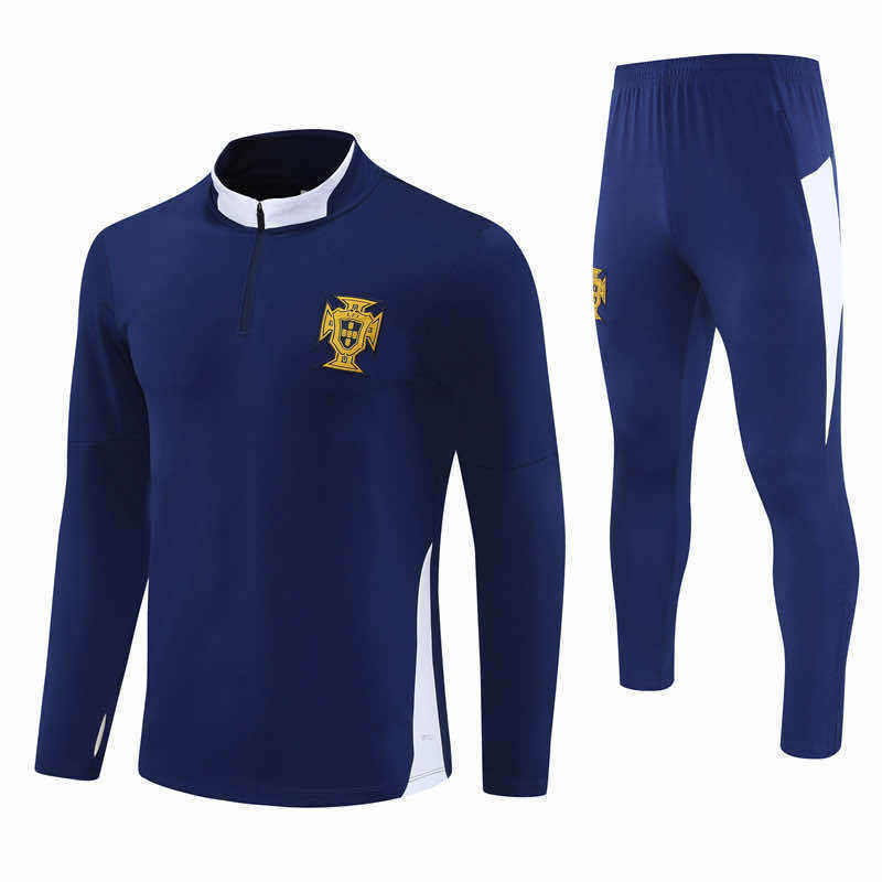 2526 season Portugal Half zip training suit set