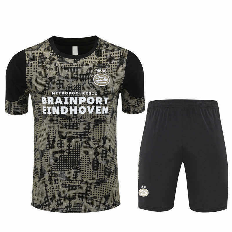 2526 season Eindhoven football club PSV Training clothes suit Short sleeve Fan version