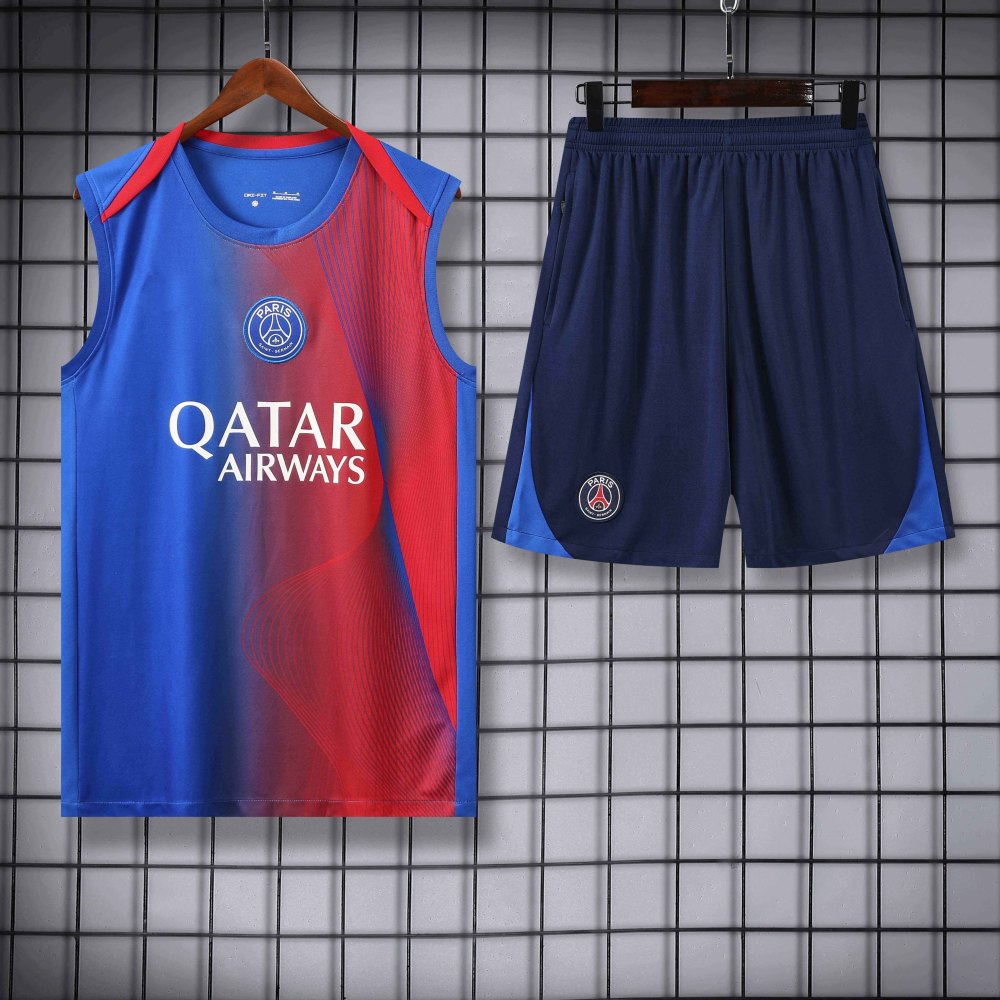 2526 season Paris Saint-Germain F.C. Training clothes suit vest Fan version