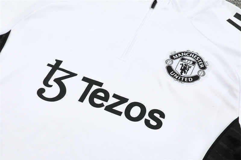 2526 season Manchester United F.C.  Half zip training suit set