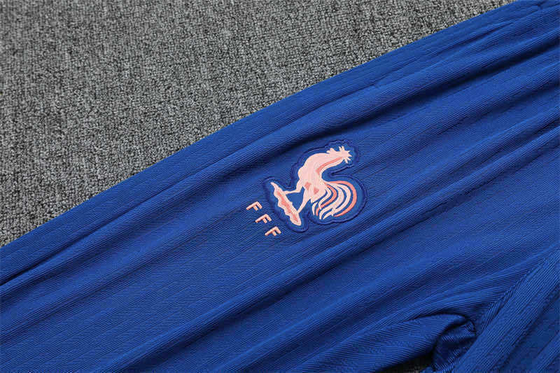 2526 season France Half zip training suit set