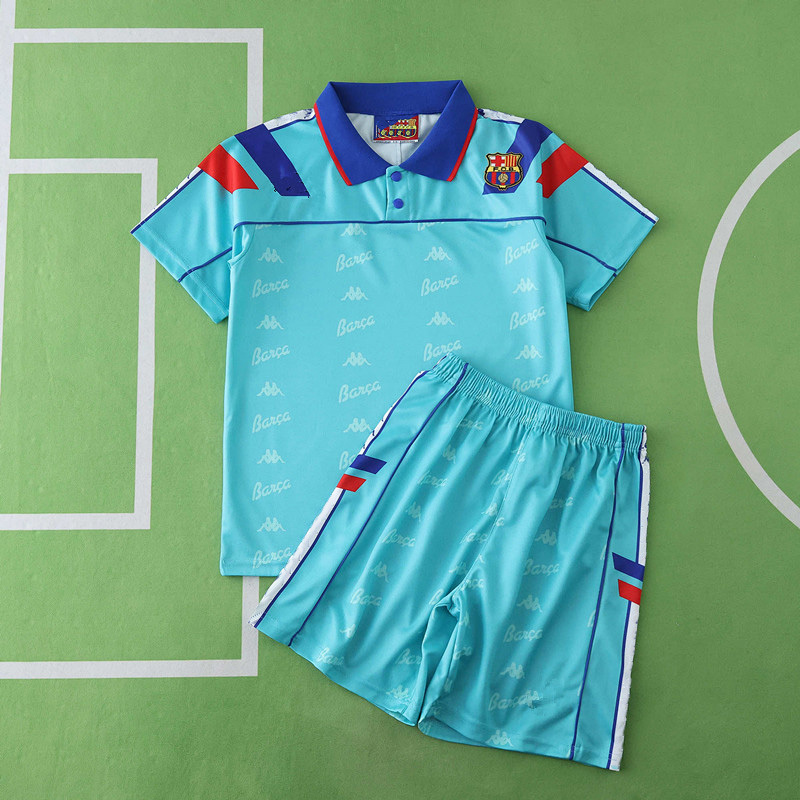 9295 FC Barcelona / Barça away retro Kids kit