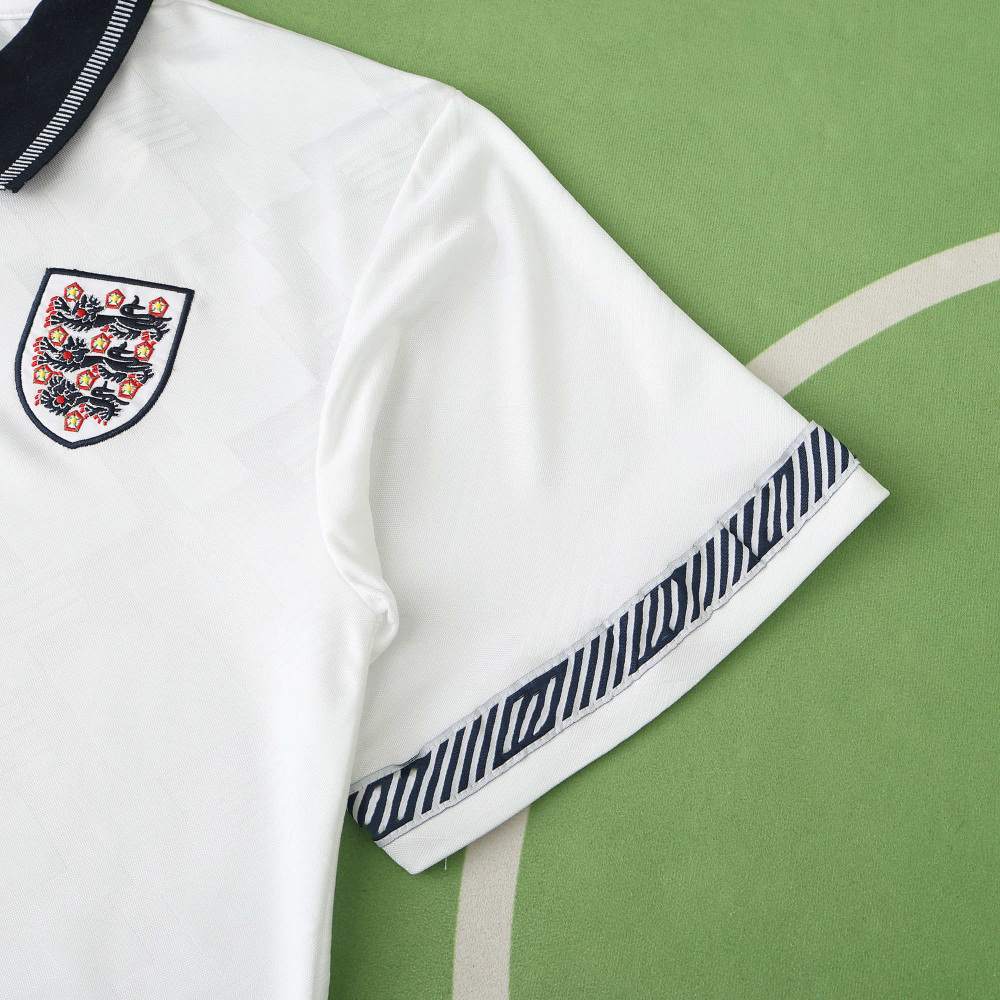 1990 season England home retro Fan version