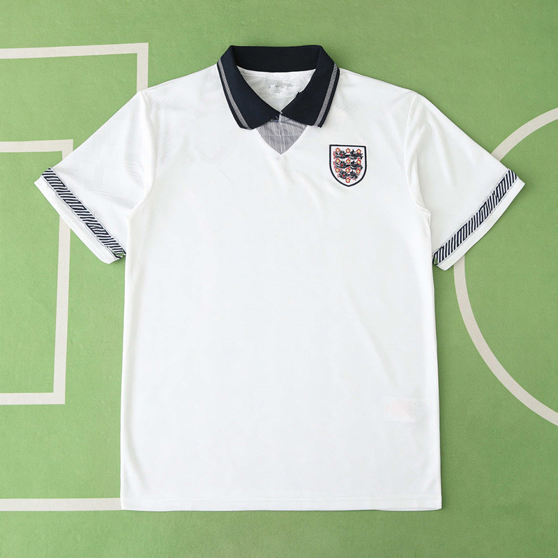 1990 season England home retro Fan version