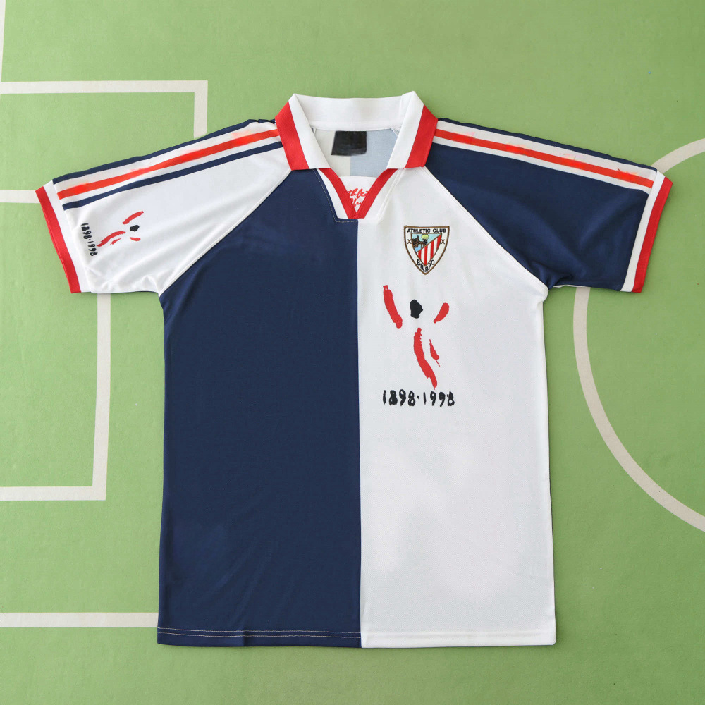 9798 season Athletic Club BILBAO away retro Fan version