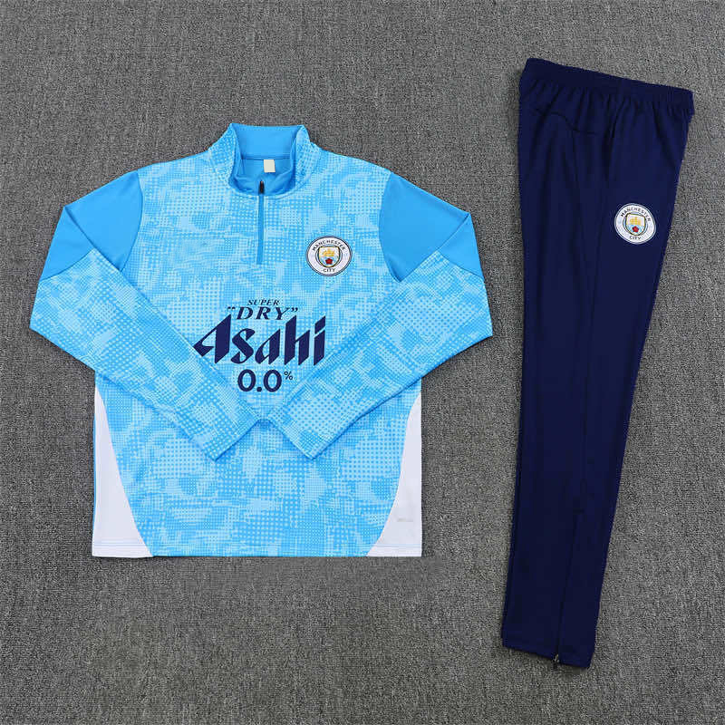 2526 season Manchester City F.C. Half zip training suit set
