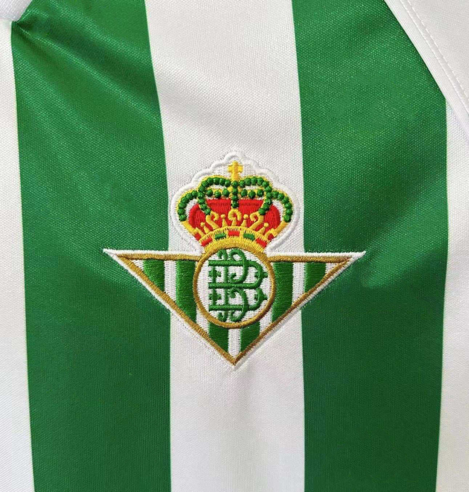 9597 season Real Betis Home Long Sleevesd retro Fan version