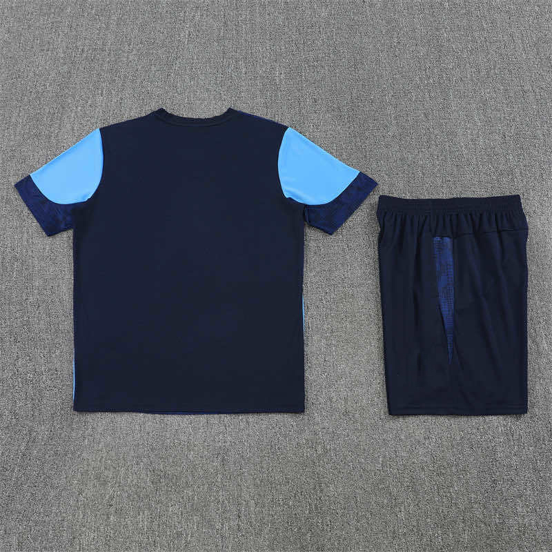 2526 season Olympique de Marseille Training clothes suit Short sleeve Fan version