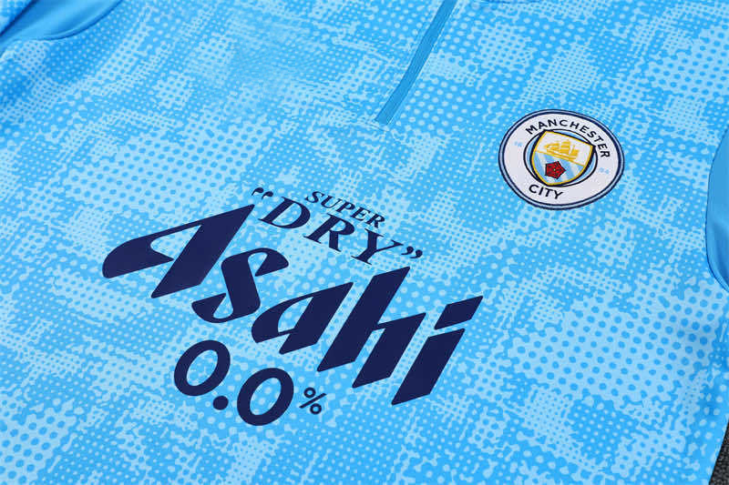 2526 season Manchester City F.C. Half zip training suit set