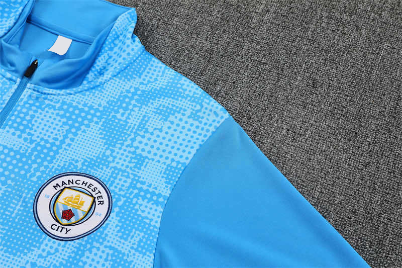 2526 season Manchester City F.C. Half zip training suit set