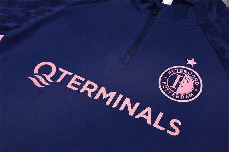2526 season Feyenoord Half zip training suit set