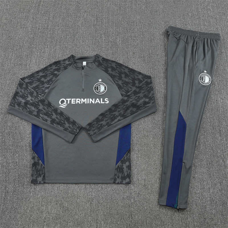 2526 season Feyenoord Half zip training suit set