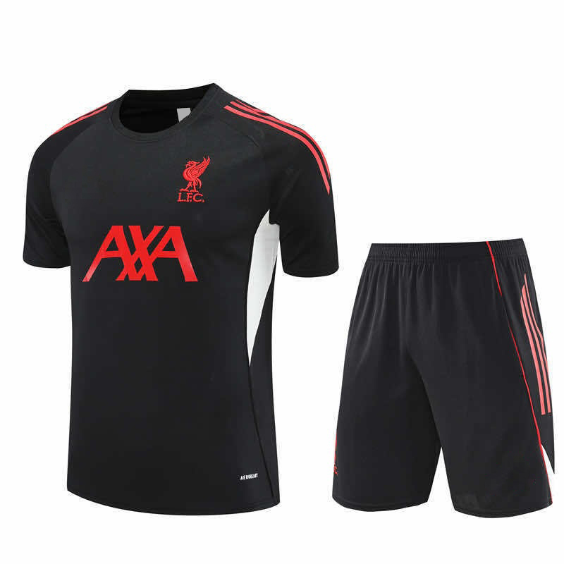 2526 season Liverpool F.C. Training clothes suit Short sleeve Fan version