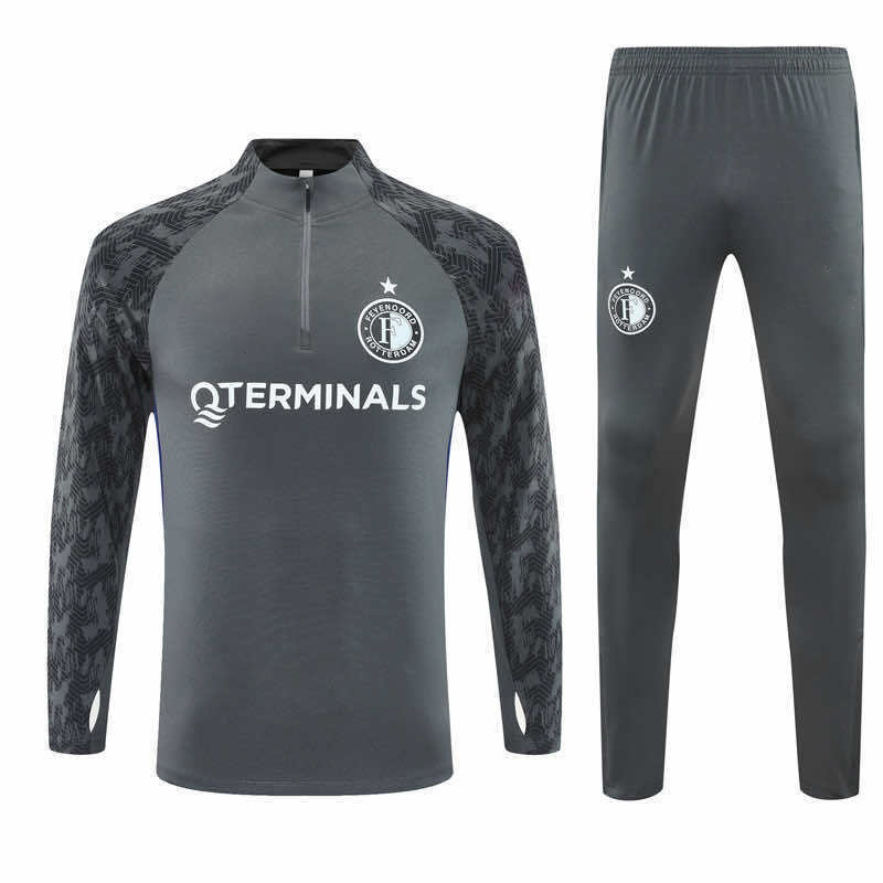 2526 season Feyenoord Half zip training suit set