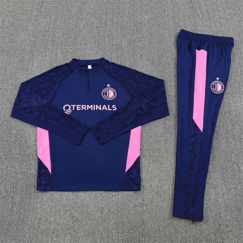 2526 season Feyenoord Half zip training suit set