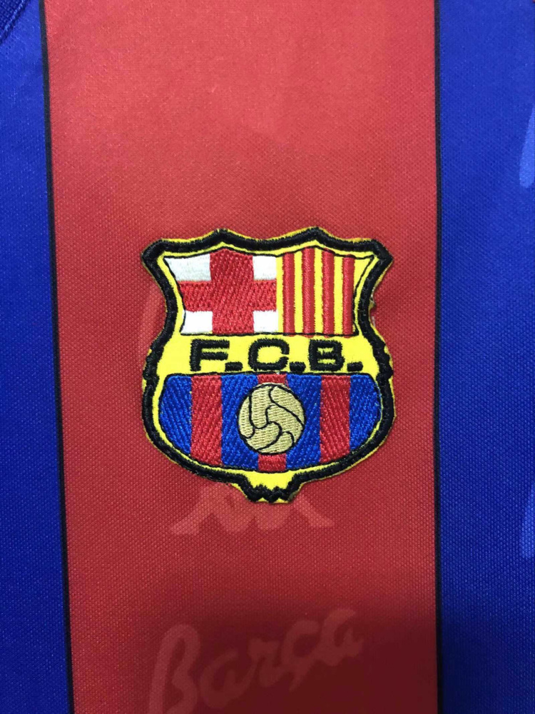 9697 season Barcelona home retro Fan version