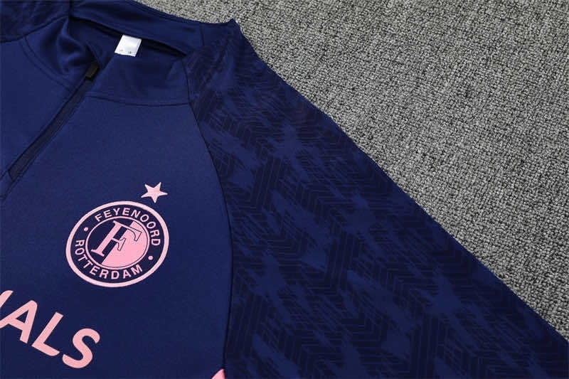 2526 season Feyenoord Half zip training suit set