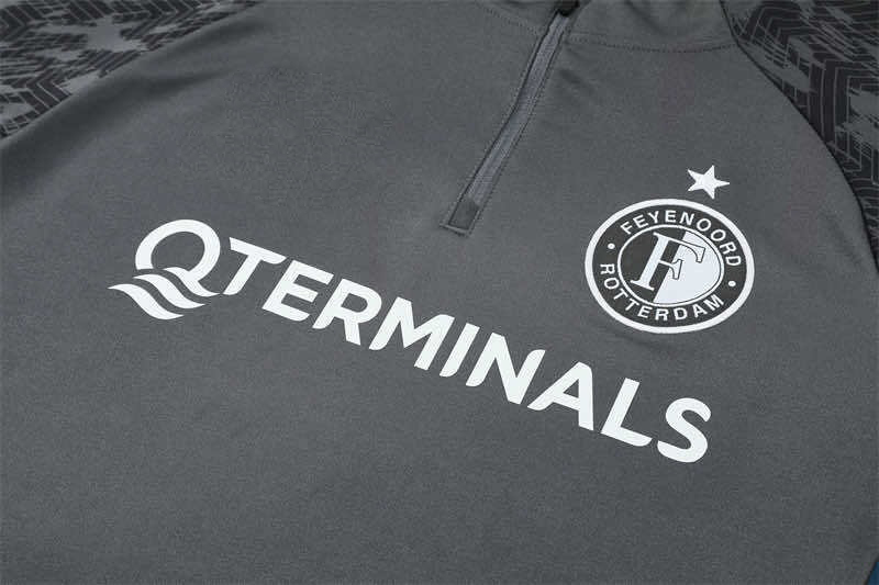 2526 season Feyenoord Half zip training suit set