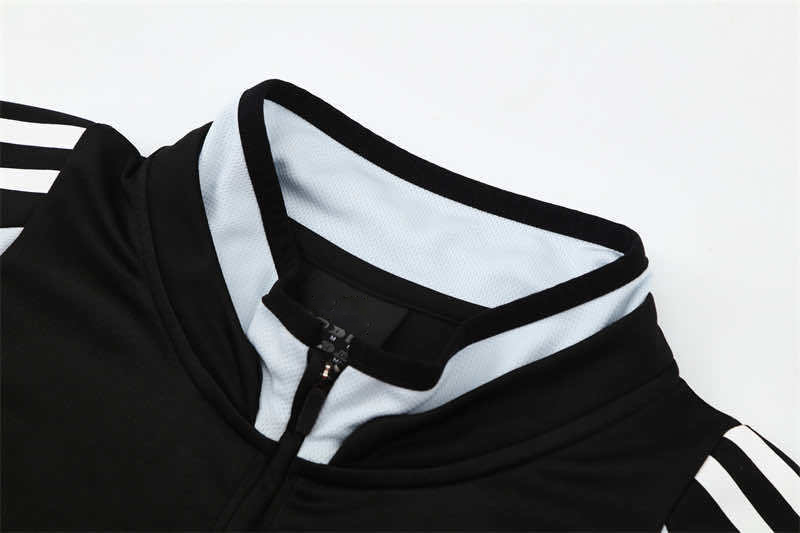 0405 season Real Madrid CF black Half pull training suit