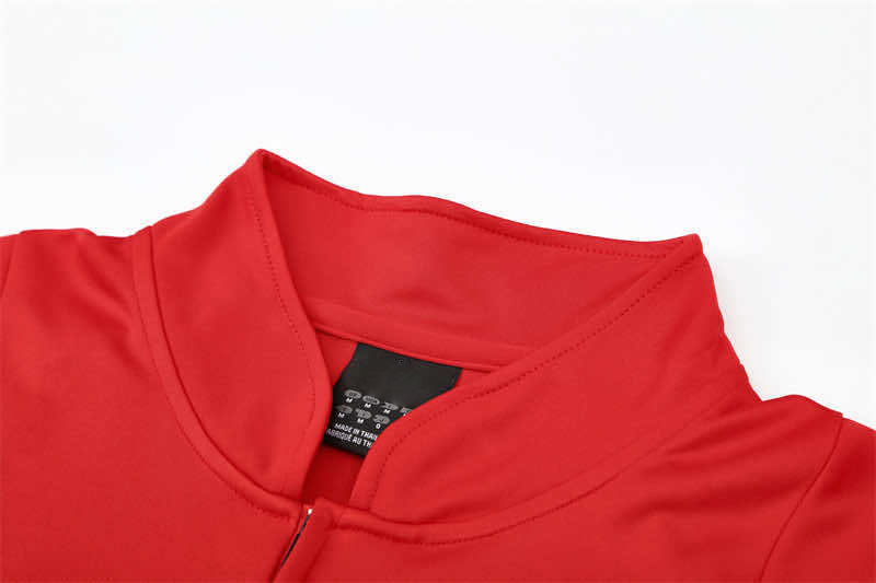 0304 season A.C. Milan red Half pull training suit