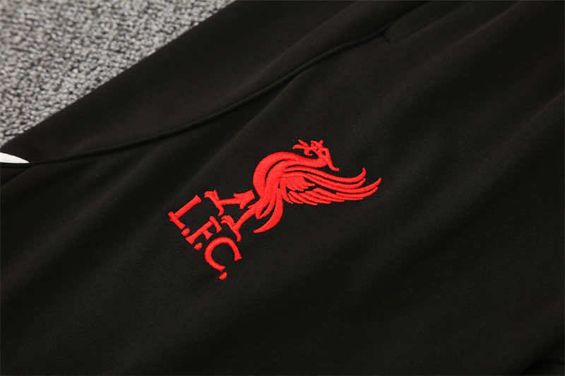 2526 season Liverpool Half zip training suit set