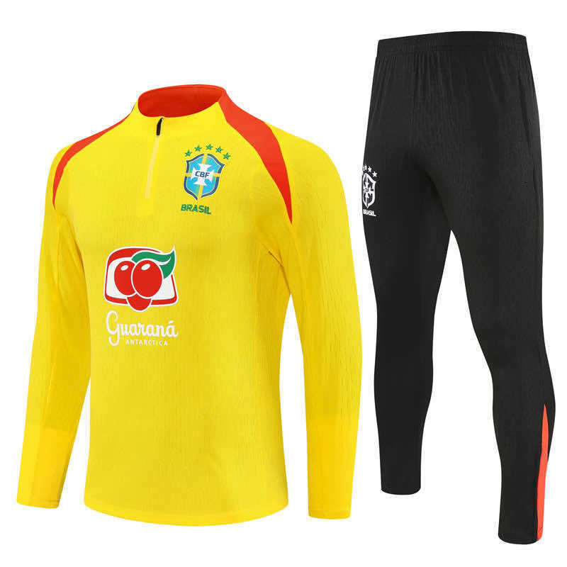 2526 season Brazil Half zip training suit set