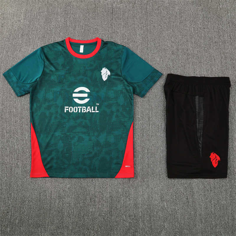 2526 season A.C. Milan Training clothes suit Short sleeve Fan version