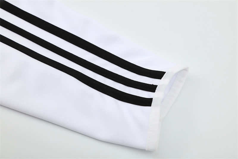 1516 season Real Madrid CF white Half pull training suit