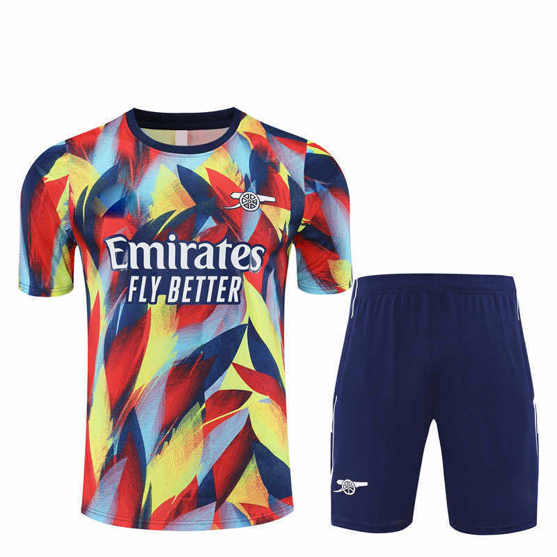 2526 season Arsenal F.C. Training clothes suit Short sleeve Fan version