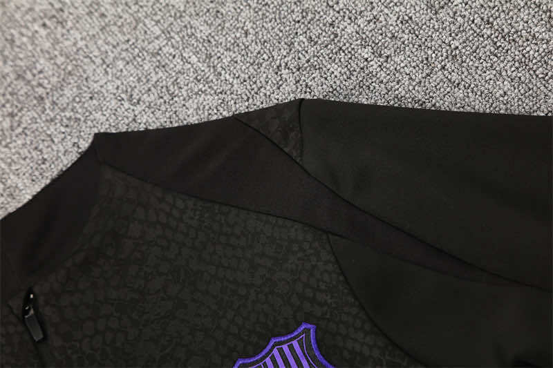 2526 season FC Barcelona / Barça Half zip training suit set