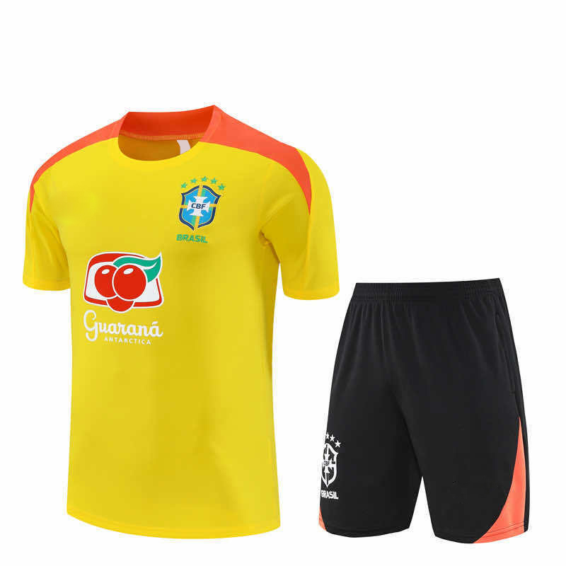 2526 season Brazil Training clothes suit Short sleeve Fan version