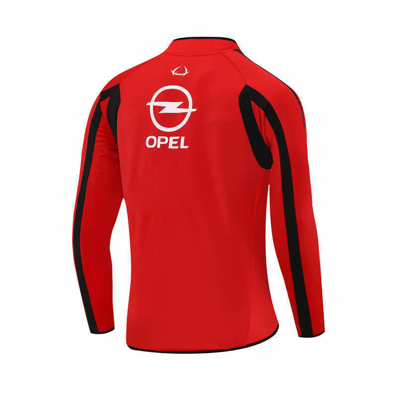 0506 season A.C. Milan red Half pull training suit