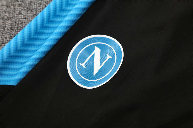 2526 season S.S.C. Napoli Half zip training suit set