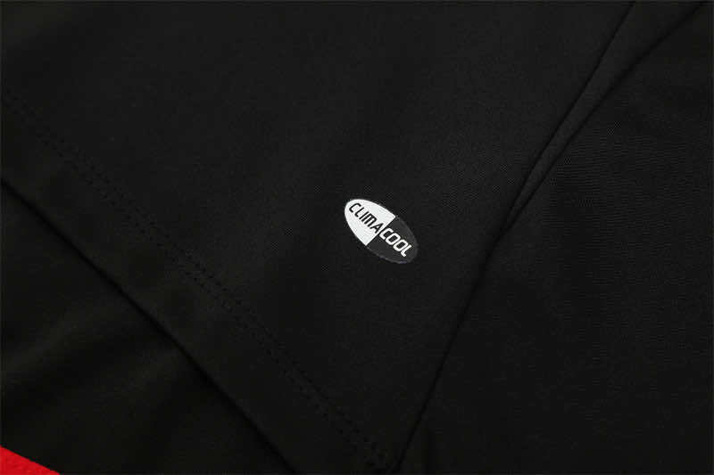 0405 season A.C. Milan black Half pull training suit