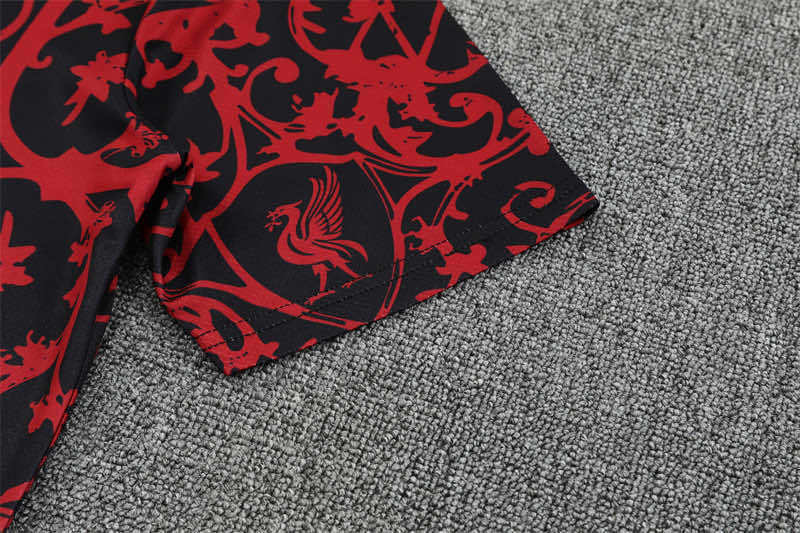 2526 season Liverpool F.C. Training clothes suit Short sleeve Fan version