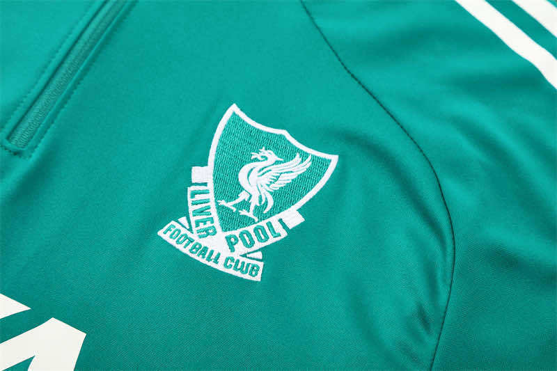 2526 season Liverpool Half zip training suit set