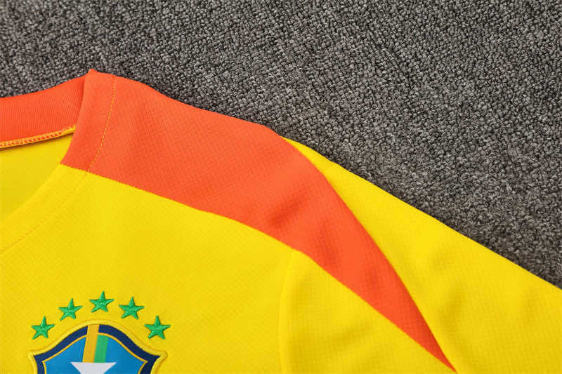 2526 season Brazil Training clothes suit Short sleeve Fan version