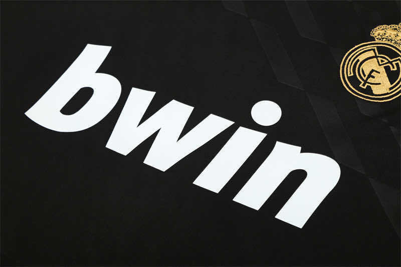 1112 season Real Madrid CF black Half pull training suit