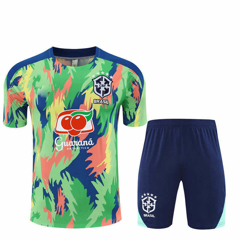 2526 season Brazil Training clothes suit Short sleeve Fan version